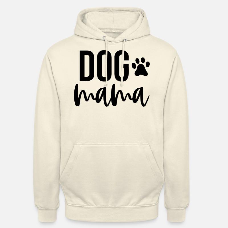 Hund Mama - Unisex Hoodie - Vanille-Milchshake