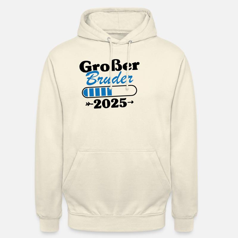 Großer Bruder Loading 2025 - Unisex Hoodie - Vanille-Milchshake