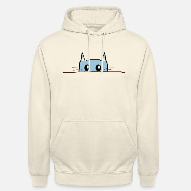 Table de BD chat - Sweat-shirt à capuche unisexe - vanille