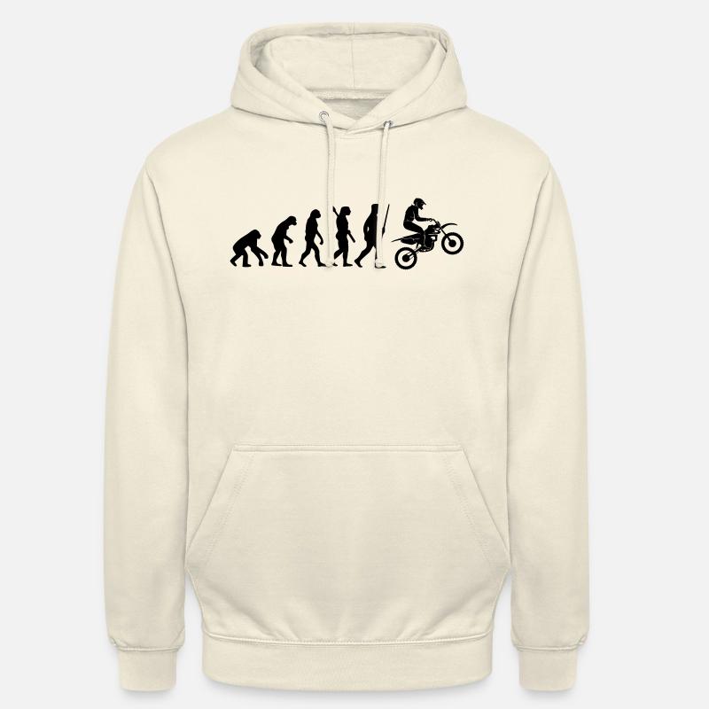 MOTORRAD EVOLUTION - Unisex Hoodie - Vanille-Milchshake