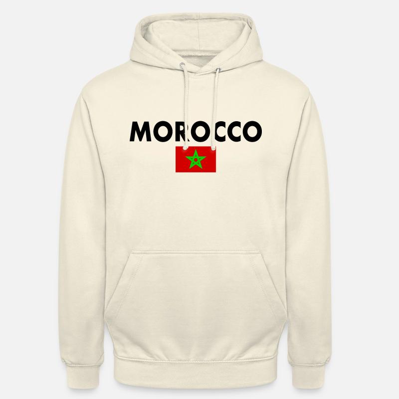 Marruecos - Sudadera con capucha unisex - batido de vainilla