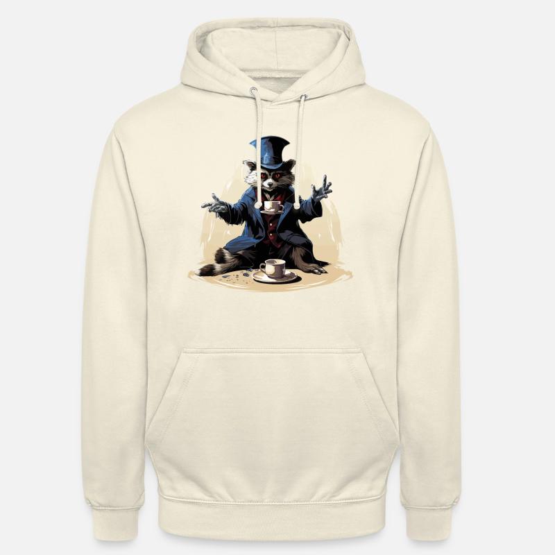 Le magicien de la caféine - Sweat-shirt à capuche unisexe - vanille
