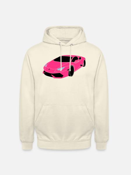 Lambo Sportwagen - Unisex Hoodie - Vanille-Milchshake