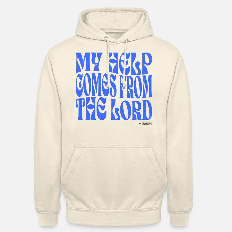 Christianisme Verset Biblique Chrétien - Sweat-shirt à capuche unisexe - vanille