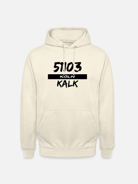 51103 Köln Kalk - Unisex Hoodie - Vanille-Milchshake