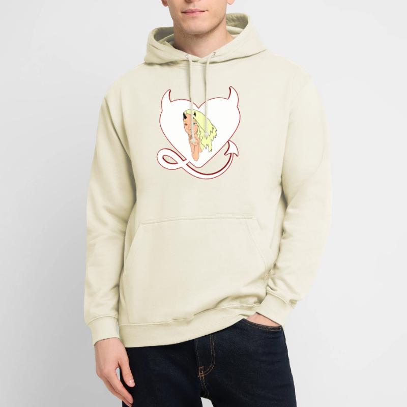 Devil with devil's heart Devil devil's female Unisex Hoodie