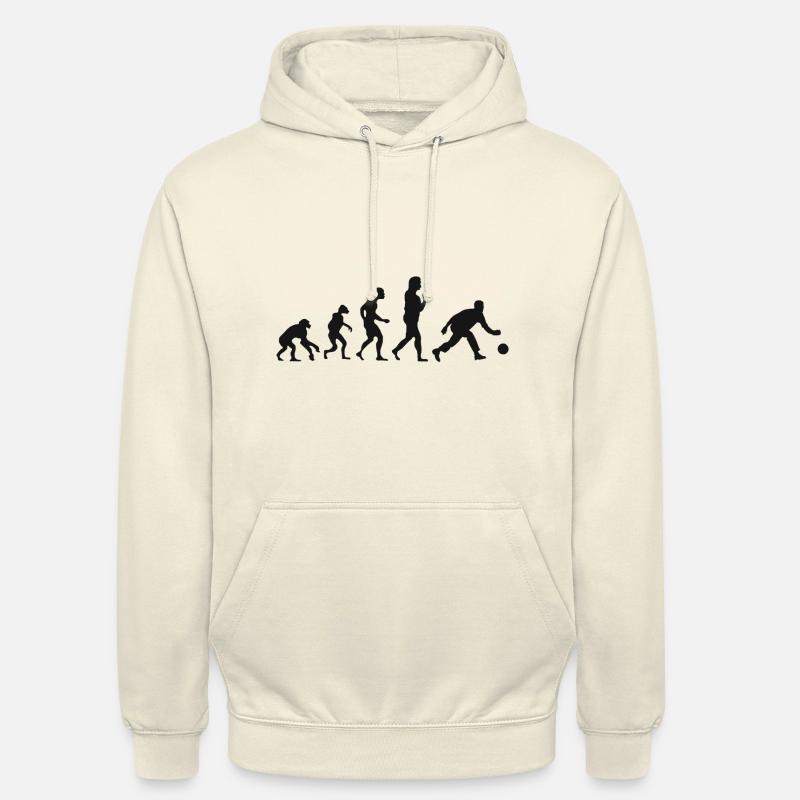 Kegel Evolution Bowling Evolution - Sweat-shirt à capuche unisexe - vanille