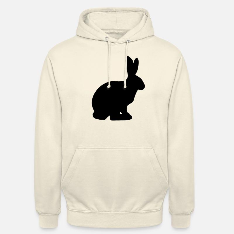 Bunny easter bunny rabbit gift pet - Unisex Hoodie - vanilla