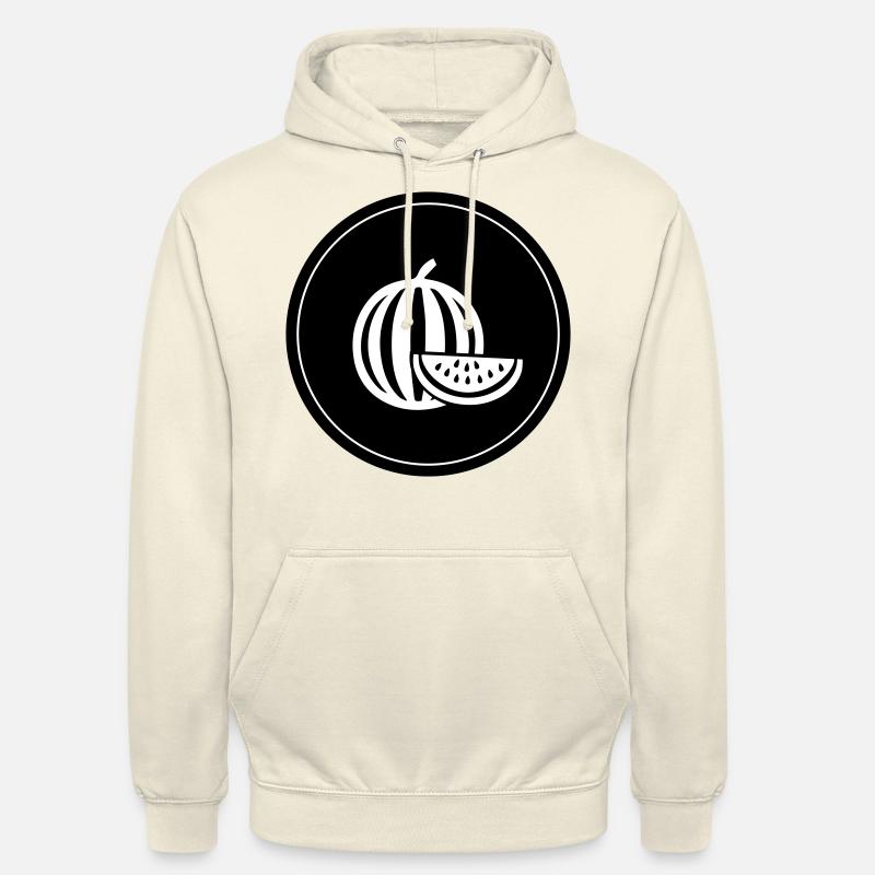 Fruit du melon - Sweat-shirt à capuche unisexe - vanille