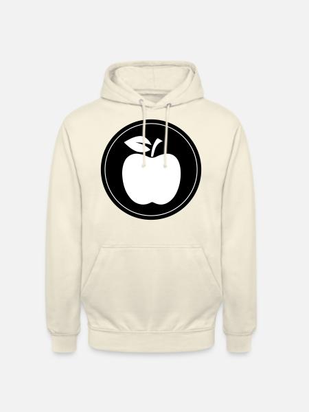 Apple Symbol - Unisex Hoodie - vanilla