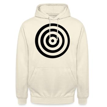 Ziel - Unisex Hoodie - Vanille-Milchshake - Vorne - Alina (178cm) & Michal (187cm)