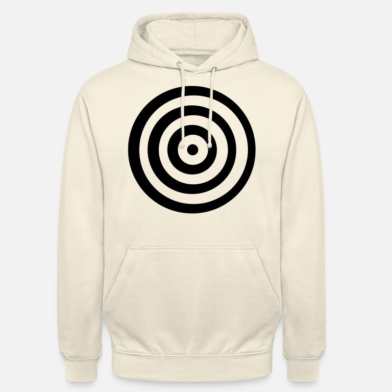 cible - Sweat-shirt à capuche unisexe - vanille