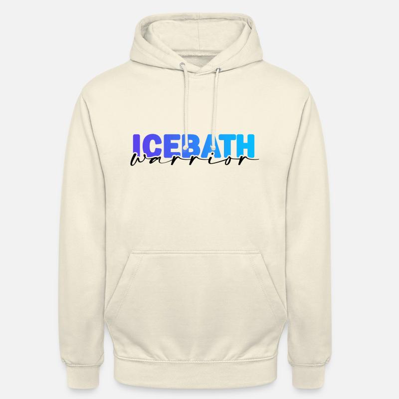Eisbader "Winterschwimmer" eiskaltes Eisbad - Unisex Hoodie - Vanille-Milchshake