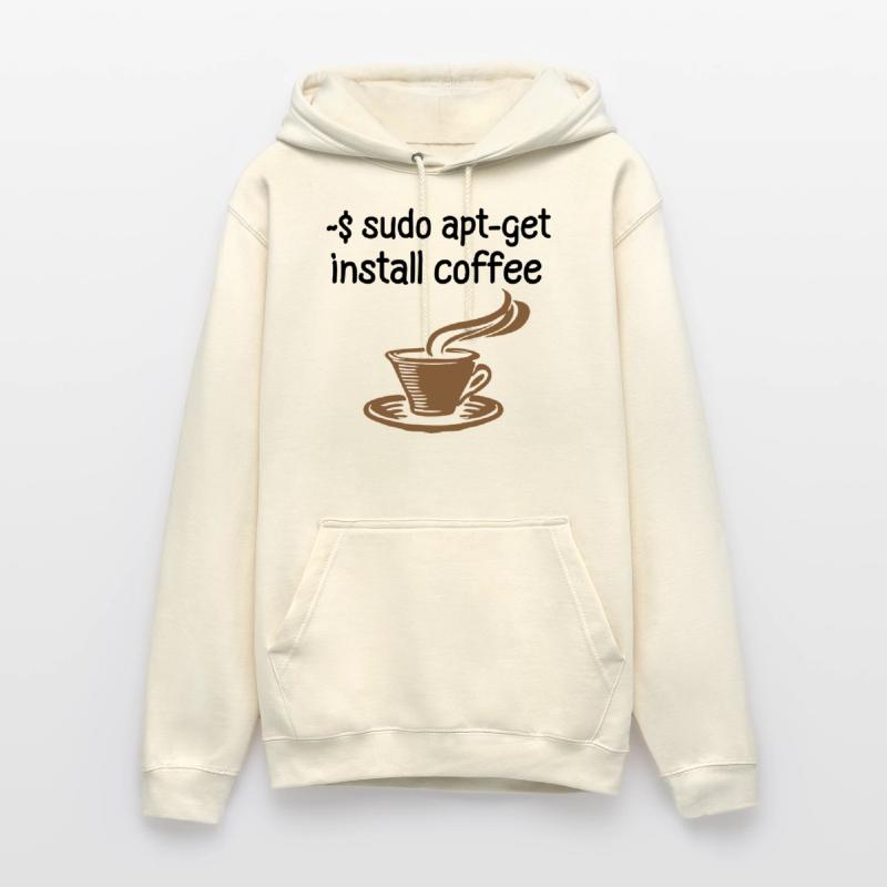 Programmer Tux Coffee Computer Scientist Developer Unisex Hoodie