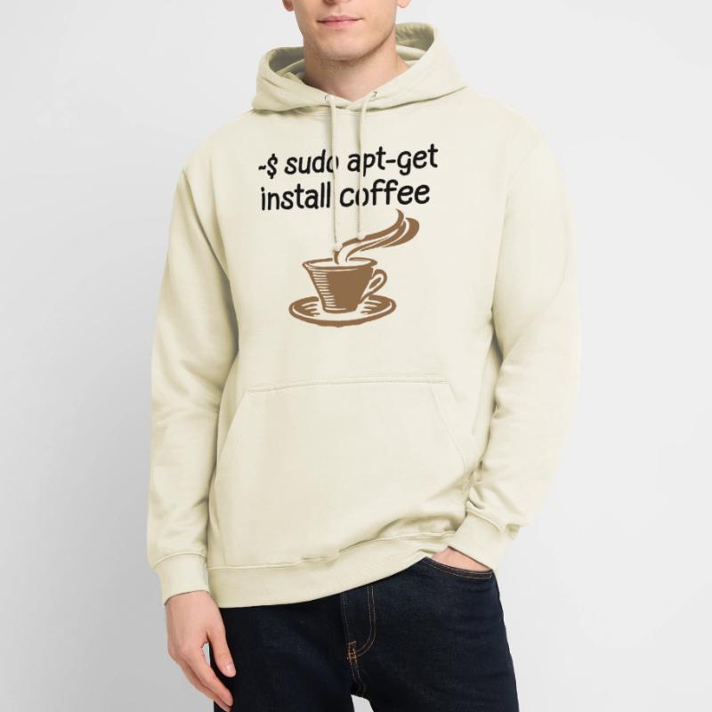Programmer Tux Coffee Computer Scientist Developer Unisex Hoodie