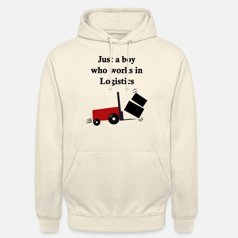 Logistica e trasporti - Felpa con cappuccio unisex - milkshake