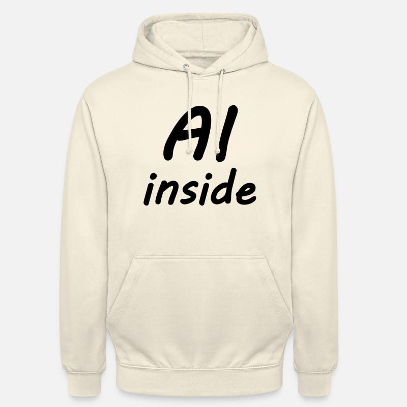 Robotique et codeurs - Sweat-shirt à capuche unisexe - vanille