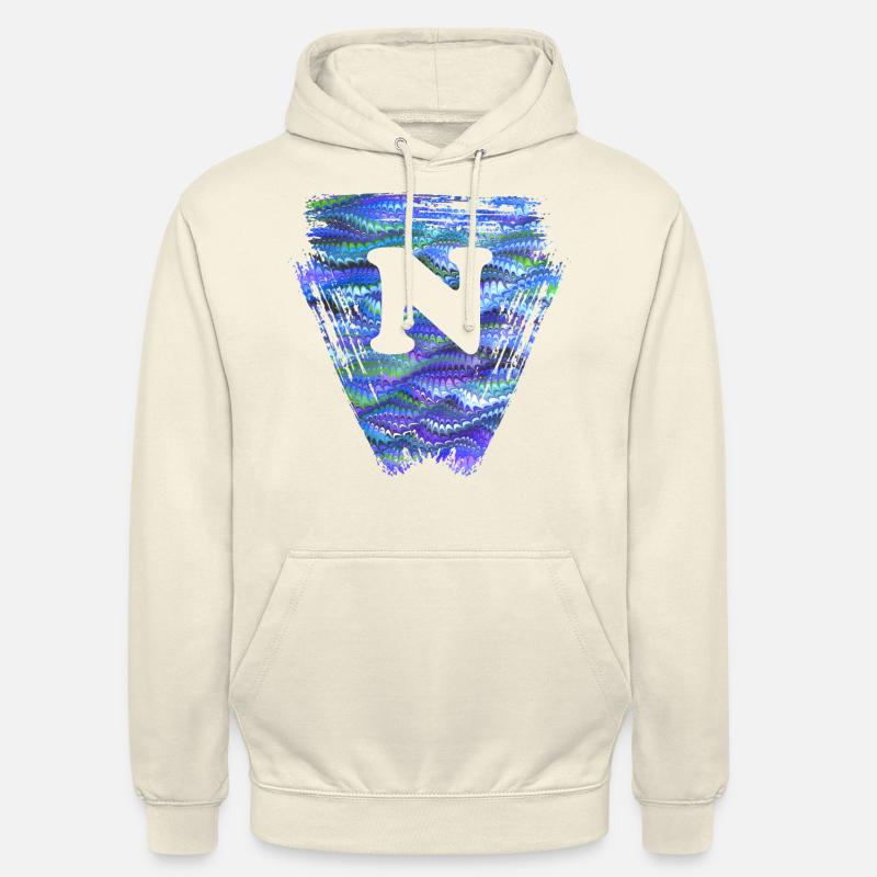 Dreieck E 103 N - Sweat-shirt à capuche unisexe - vanille