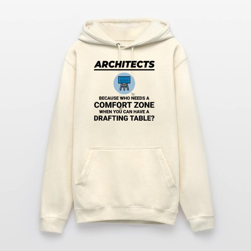 Architect Drafting Table Construction Architecture Unisex Hoodie