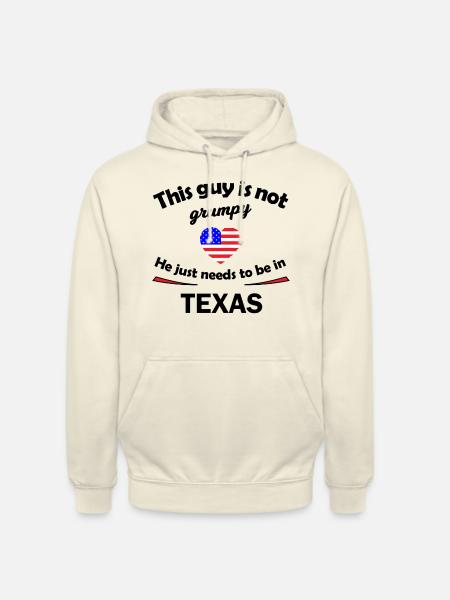USA and Texas fans - Unisex Hoodie - vanilla