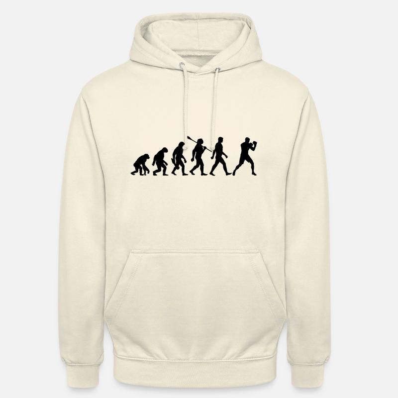 Evolution - Boxen, Kampfsport, Boxtraining - Unisex Hoodie - Vanille-Milchshake