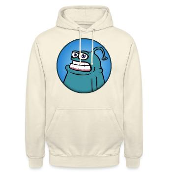 Mampfredo - Unisex Hoodie - vanilla - Front - Alina (178cm) & Michal (187cm)