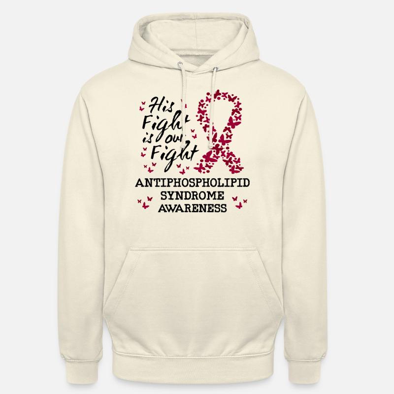 Antiphospholipid Syndrom Bewusstsein - Unisex Hoodie - Vanille-Milchshake