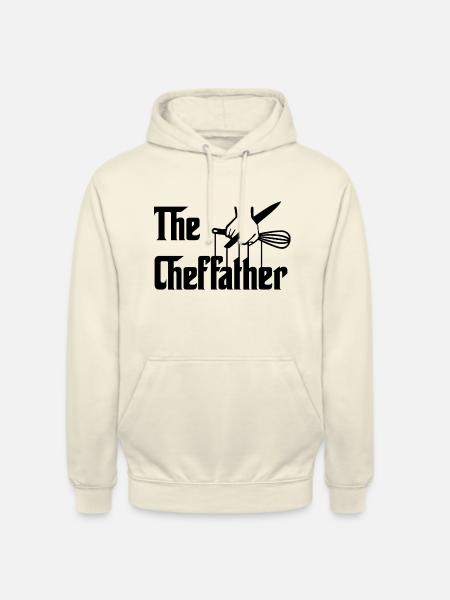 The Cheffather Dad Cooking - Unisex Hoodie - vanilla