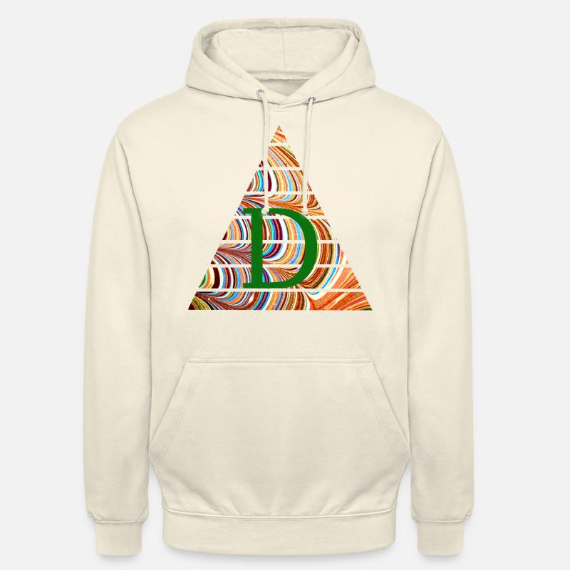 triangle e 56 d - Sweat-shirt à capuche unisexe - vanille