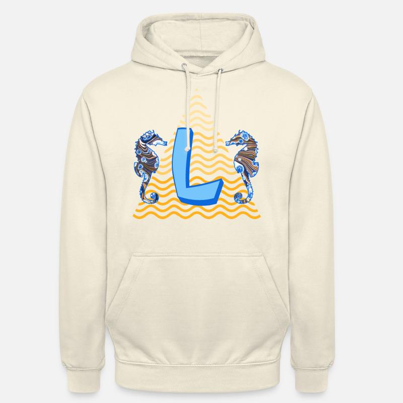 seepferdchen e 262 l - Unisex Hoodie - Vanille-Milchshake