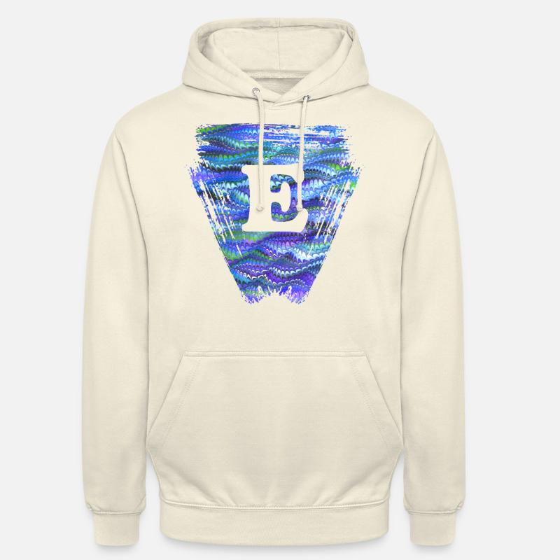 Triangle E 103 E - Sweat-shirt à capuche unisexe - vanille