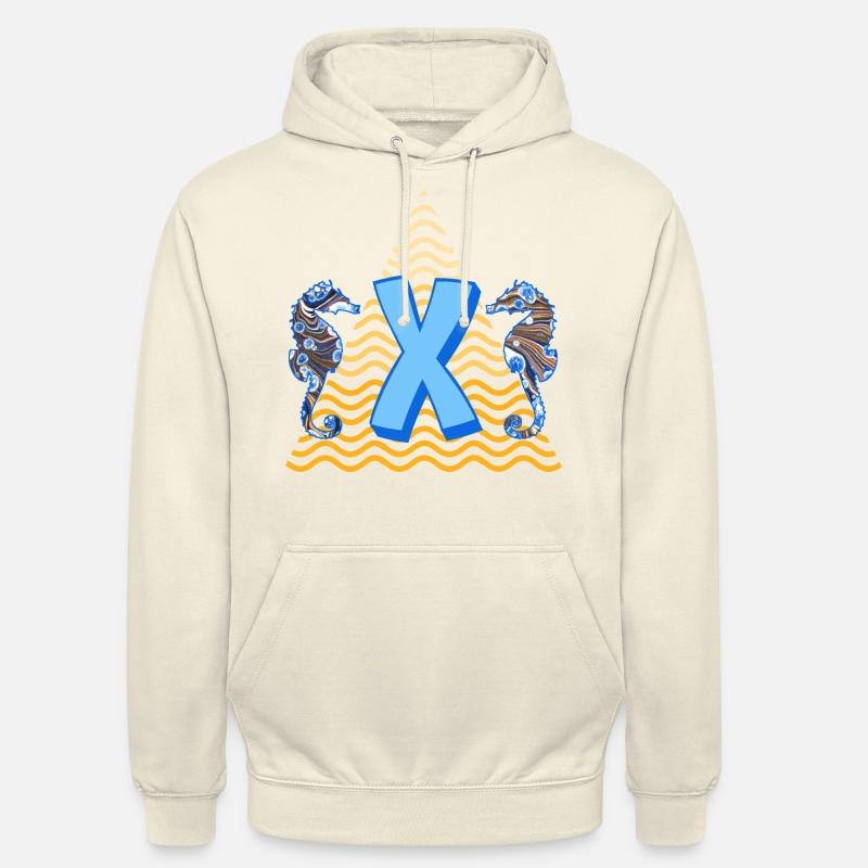seepferdchen e 262 x - Unisex Hoodie - Vanille-Milchshake