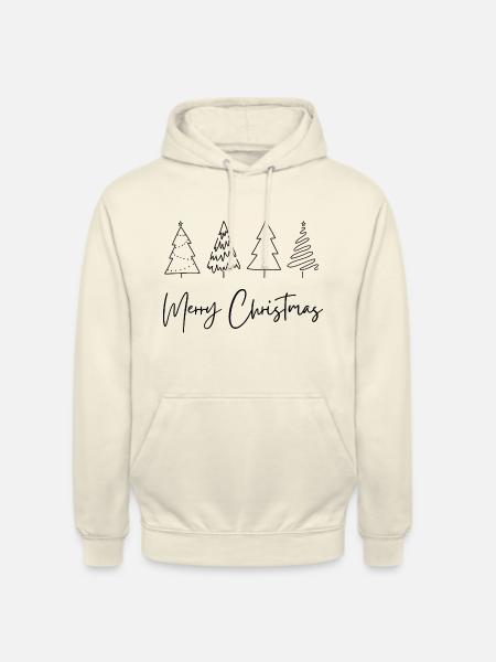Schlicht Elegante Weihnachtsartikel - Unisex Hoodie - Vanille-Milchshake