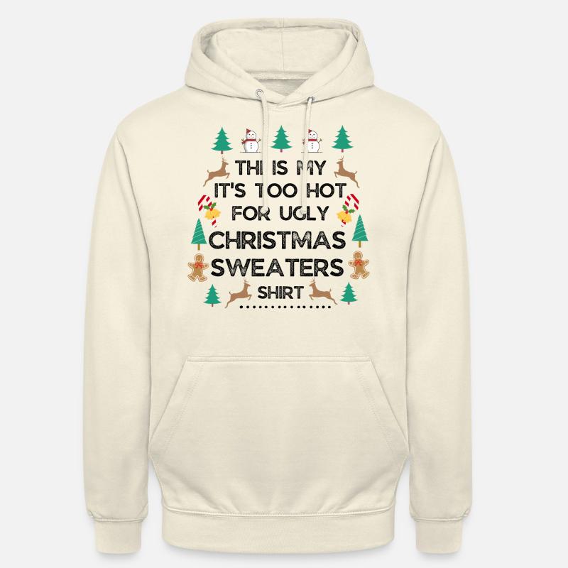 Weihnachtspullover - Unisex Hoodie - Vanille-Milchshake