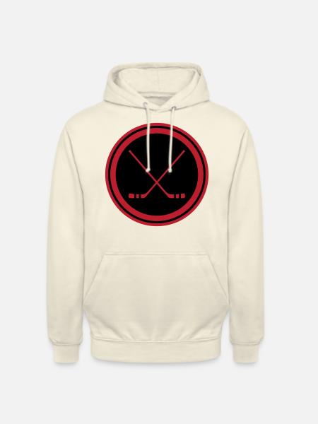 Ice hockey sticks - Unisex Hoodie - vanilla