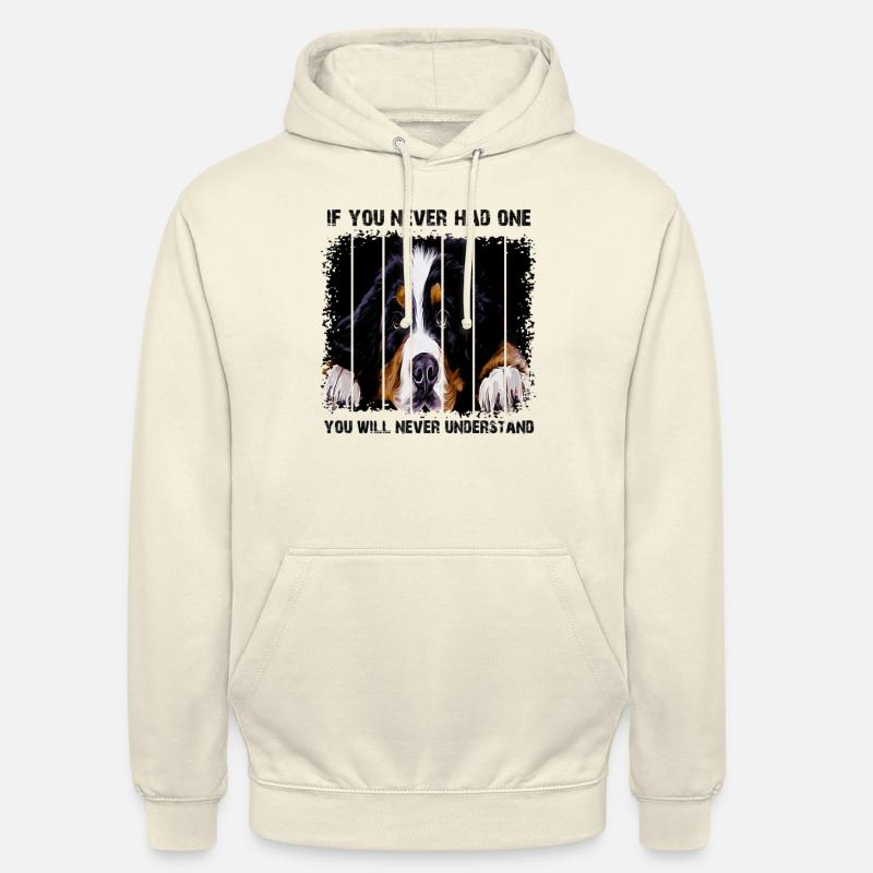 Bouvier bernois - Sweat-shirt à capuche unisexe - undefined