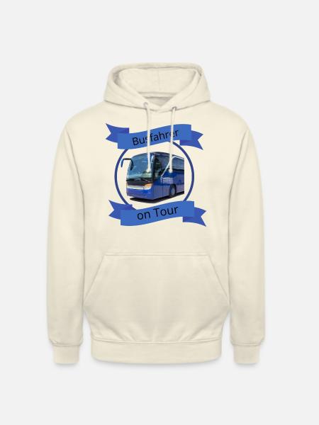Busfahrer on Tour - Unisex Hoodie - Vanille-Milchshake