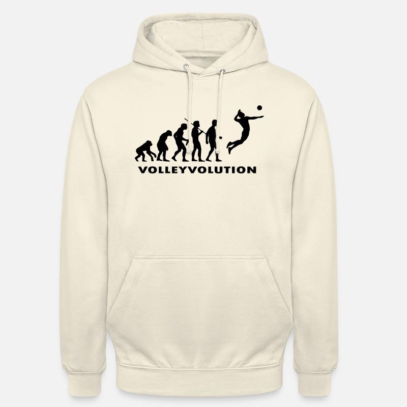vollevolution - Sweat-shirt à capuche unisexe - vanille