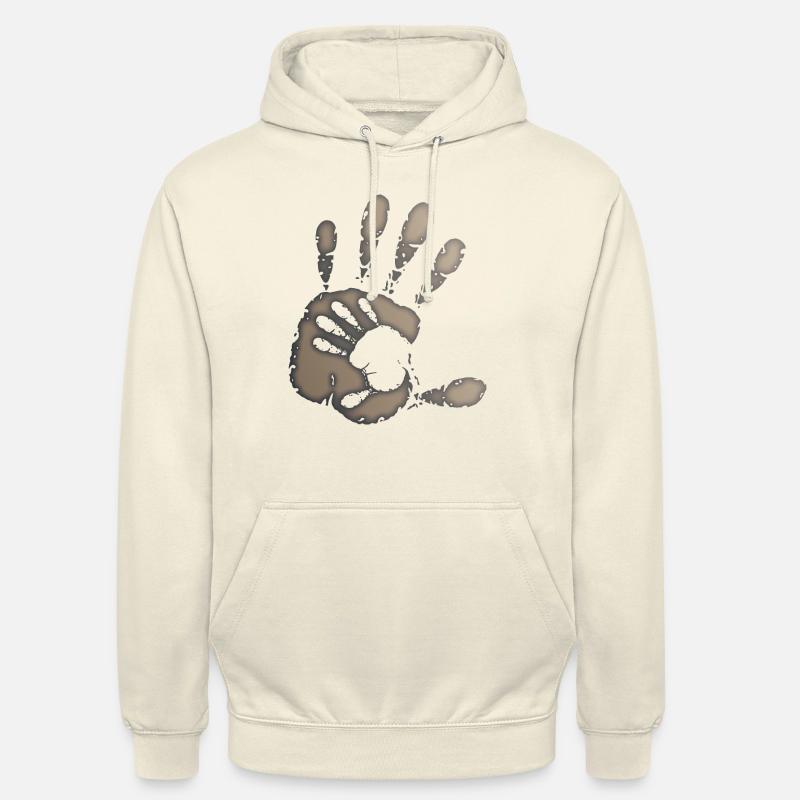 ZEIGER - GRAU - Unisex Hoodie - Vanille-Milchshake