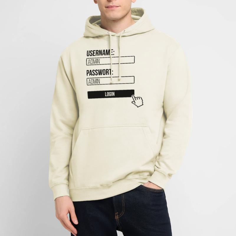 Admin Administrator Informatik Computer Unisex Hoodie