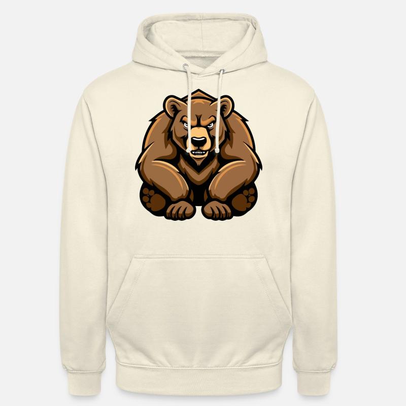 Bär Comic - Unisex Hoodie - Vanille-Milchshake