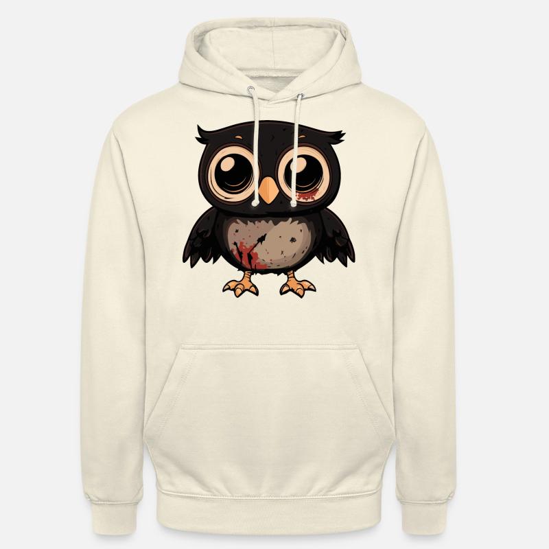 Eule Halloween Comic Lustig - Unisex Hoodie - Vanille-Milchshake