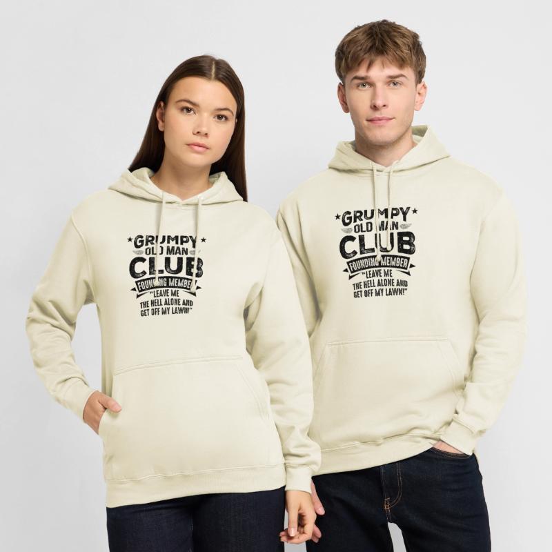 Grumpy Old Man Grumpy Unisex Hoodie