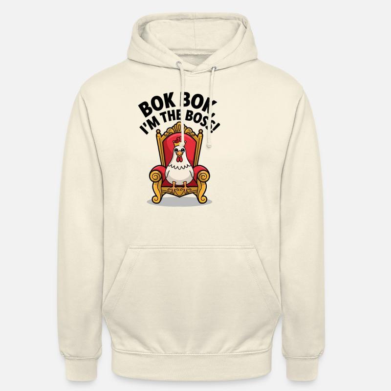 Poulets Poulets - Sweat-shirt à capuche unisexe - vanille