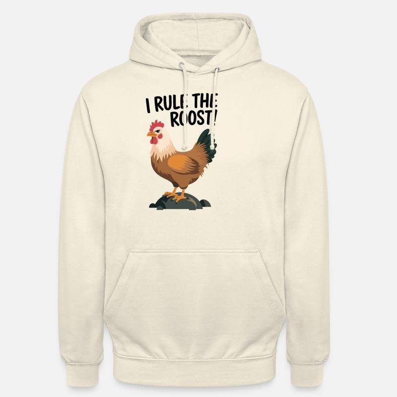 Poulets Poulets - Sweat-shirt à capuche unisexe - vanille
