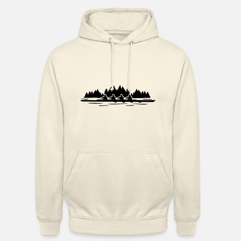 Ramer dans la nature - Sweat-shirt à capuche unisexe - vanille