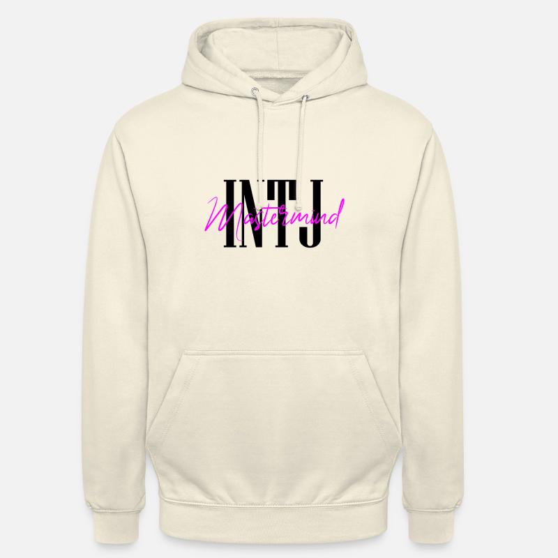 INTJ Theme 1 - Dark - Sweat-shirt à capuche unisexe - vanille