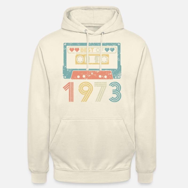 Das Beste von 1973 - Unisex Hoodie - Vanille-Milchshake