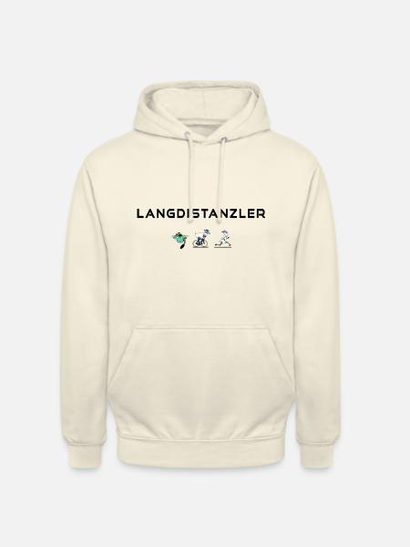 Triathlon Langdistanz - Unisex Hoodie - Vanille-Milchshake