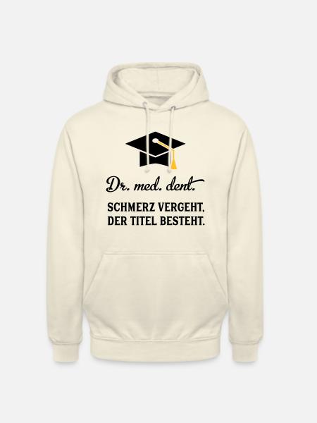 drmeddent - Unisex Hoodie - Vanille-Milchshake